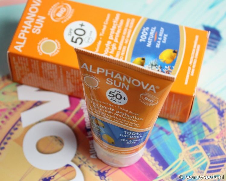 Alphanova Sun Bio Face Tinted Cream