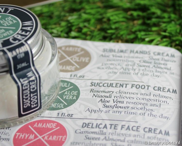 La Fare 1789 Succulent Foot Cream