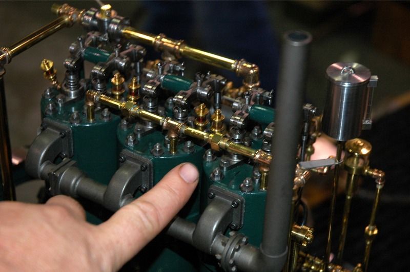 Miniature scratch built model engine show, (these little engines ...