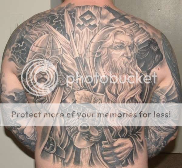 Odin-and-Thor-tattoo-73252.jpg Photo by SlayerofPain123 | Photobucket