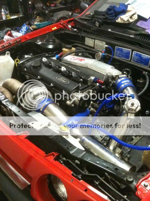 Ford laser turbo engine #8