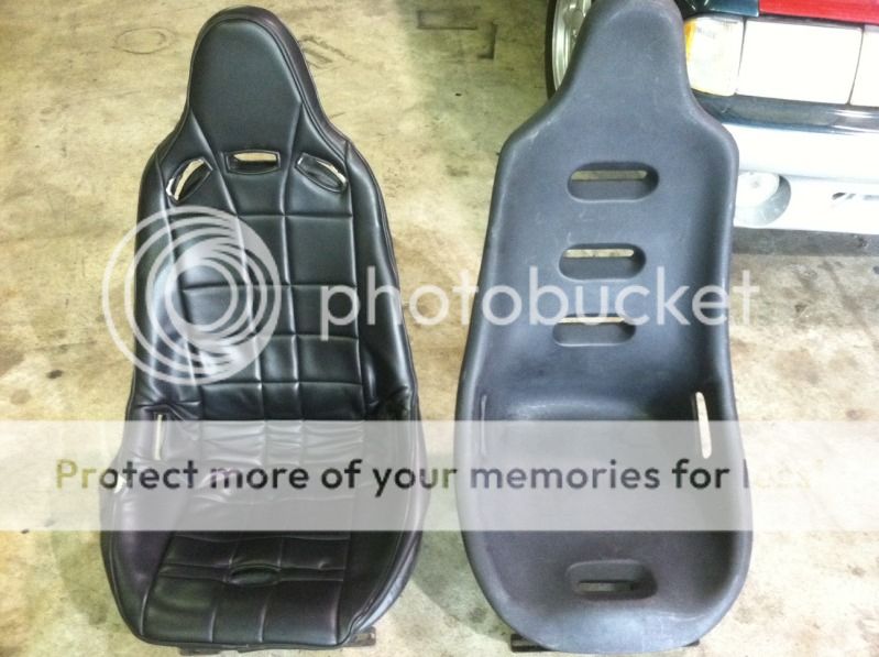 RCI poly race seats w/ mounts Mustang
